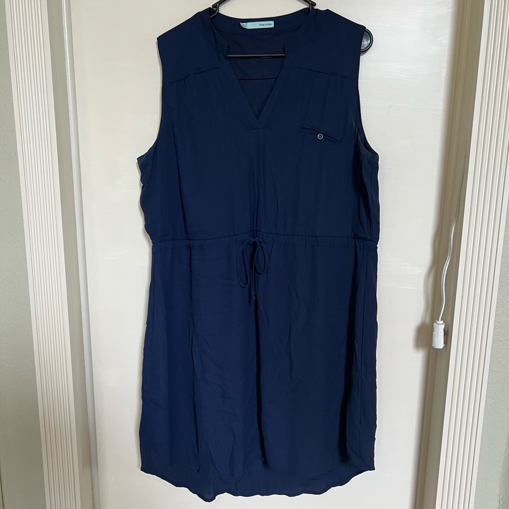 Maurice’s Navy, sleeveless dress